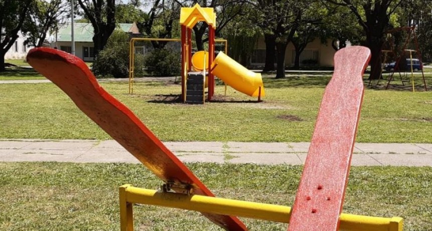 Nuevos juegos para la Plaza de Urquiza