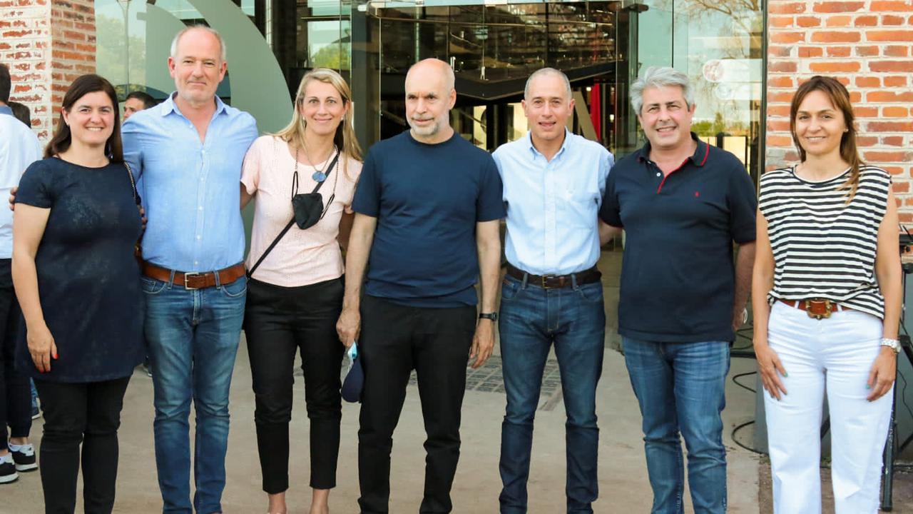 Larreta estuvo en Pergamino y le dio su apoyo a Maiztegui