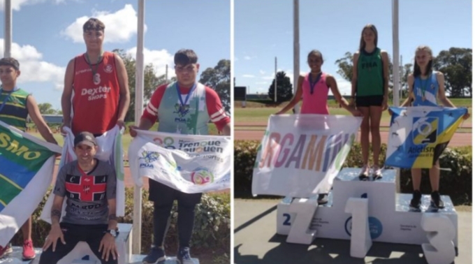Con grandes performances la Escuela de Atletismo Municipal participó de un torneo en Mar del Plata