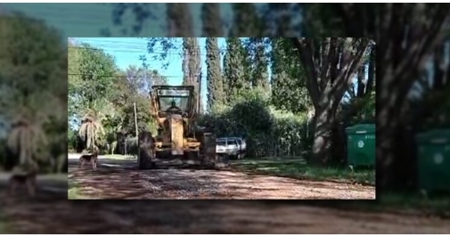 Mejoras en Barrio Aeroclub: mantenimiento de calles