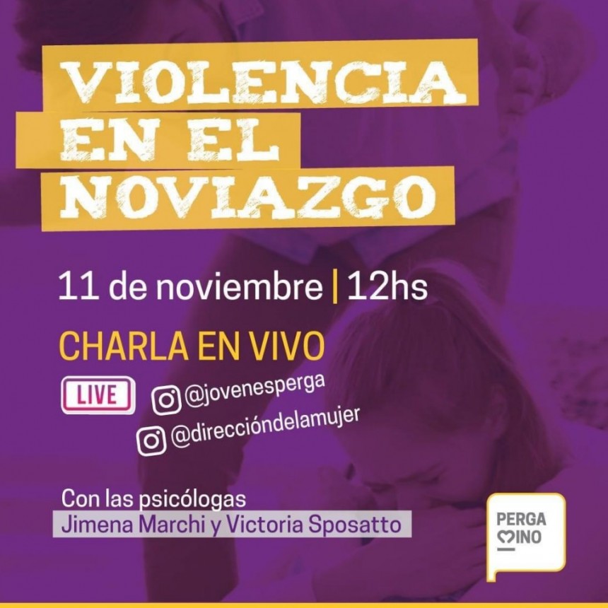 Charla en vivo sobre violencia en el noviazgo