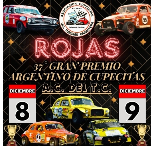 Los caminos rurales de Pergamino y Rojas serán protagonistas del 37 Gran Premio Argentino de Cupecitas