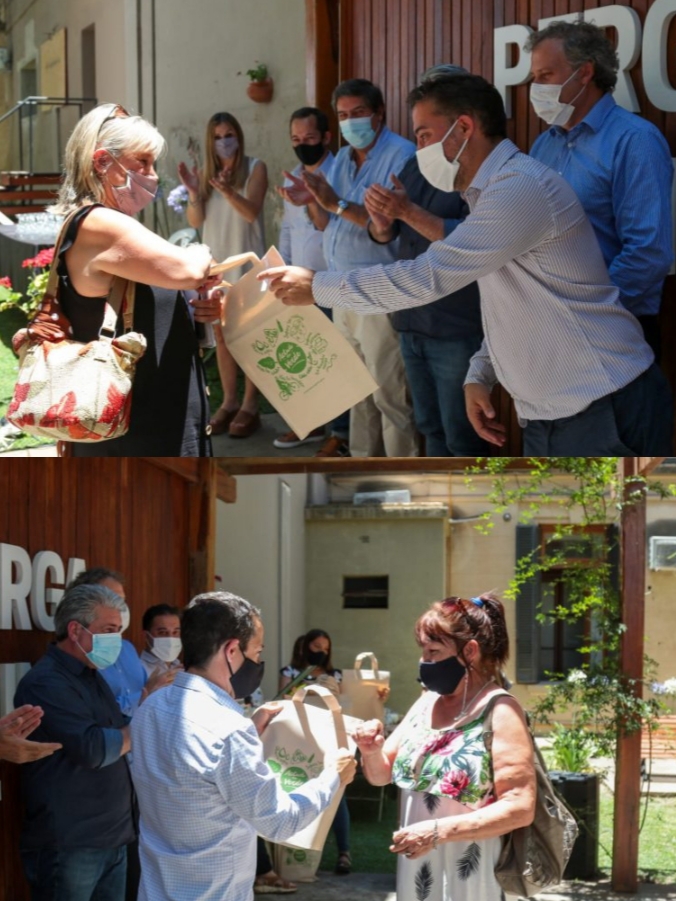 Martínez agradeció y destacó el trabajo de todo el equipo de la Municipalidad de Pergamino