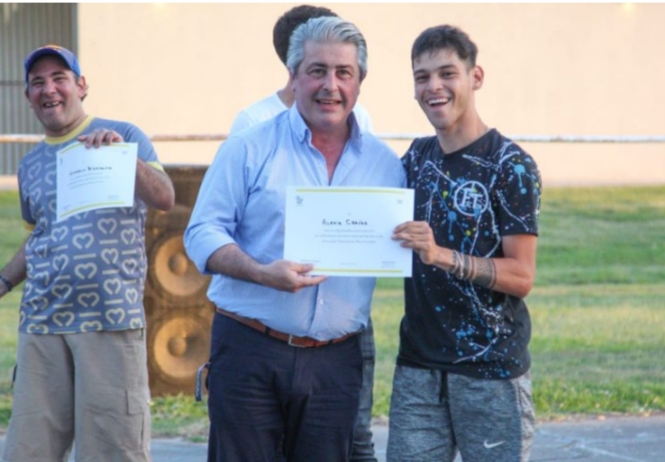 El Intendente participó del cierre anual de las actividades que se dictan en la Villa Deportiva