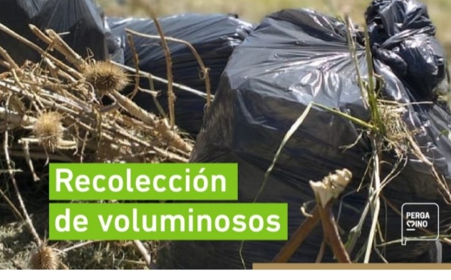 Cronograma de recolección de residuos voluminosos para el mes de enero